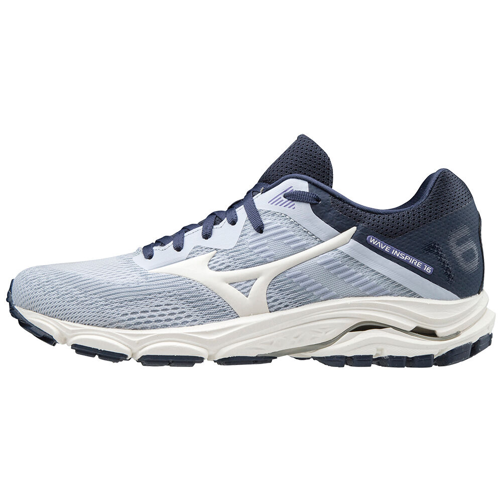 Zapatillas Running Mizuno Wave Inspire 16 Mujer Blancas/Indigo España SYQH-50794